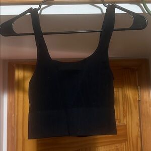 Zenana Ribbed Crop Tank Size Small Medium